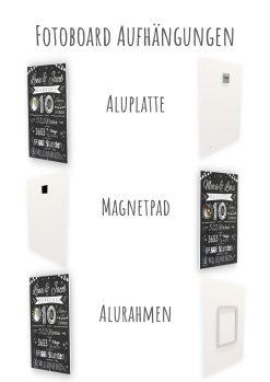 Meilensteintafel Chalkboard Geschenk 10. Hochzeitstag Rosenhochzeit Personalisiert Retro Lights (16)