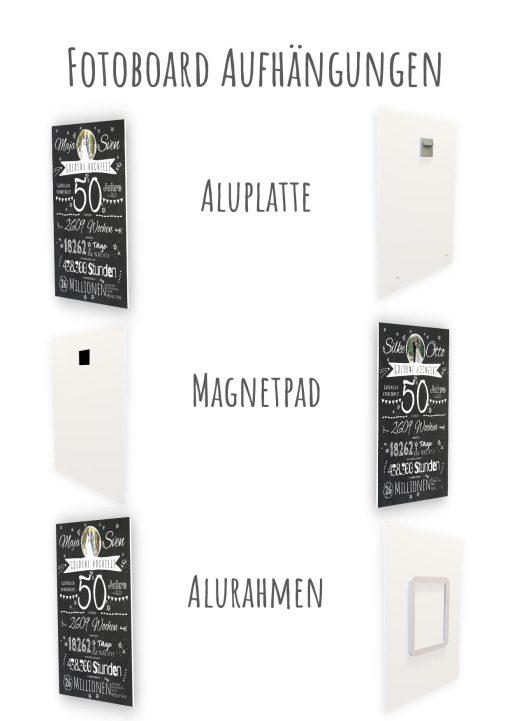 Meilensteintafel Chalkboard Geschenk 50. Hochzeitstag Goldene Hochzeit Personalisiert Jubiläum Ehepaar Retro Stilvoll14