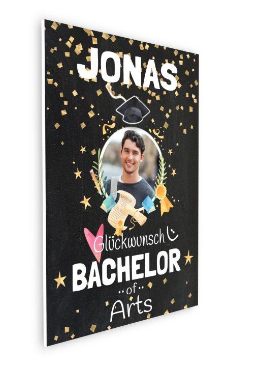 Meilensteintafel Chalkboard Geschenk Bachelor Uni Abschluss Betriebswirt Personalisiert Mann Frau Chalk Spot08