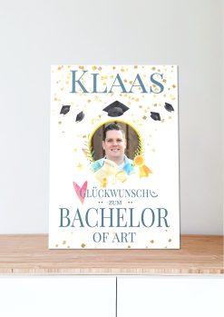 Meilensteintafel Chalkboard Geschenk Betriebswirt Bachelor Uni Abschluss Personalisiert Mann Frau Chalk Spot White (6)