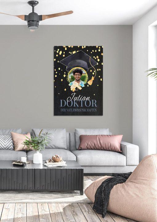 Meilensteintafel Chalkboard Geschenk Doktor Titel Personalisiert Abschluss Uni Doktorgrad Promotion Frau Mann Meisterhaft03