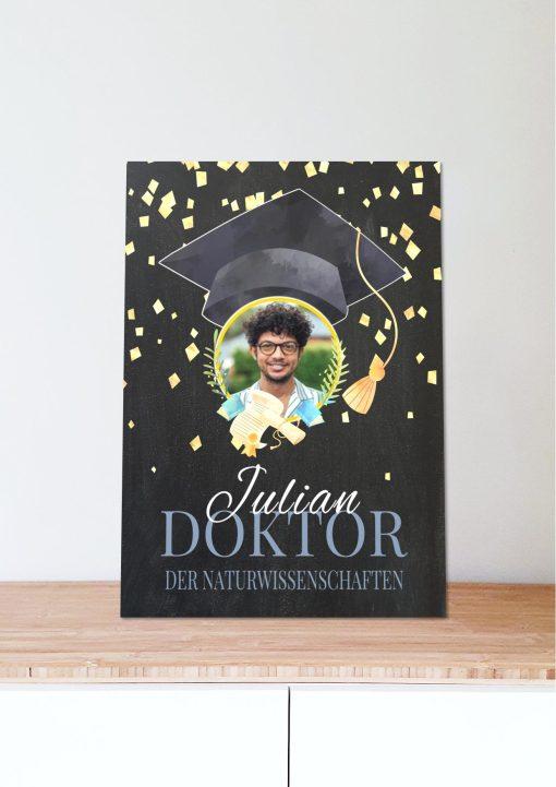 Meilensteintafel Chalkboard Geschenk Doktor Titel Personalisiert Abschluss Uni Doktorgrad Promotion Frau Mann Meisterhaft06