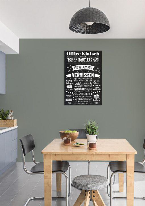 Meilensteintafel Geschenk Zum Abschied Kollegin Kollege Zeitung Personalisiert Arbeitskollegen Frau Mann Chalkboard Office Klatsch 2 202