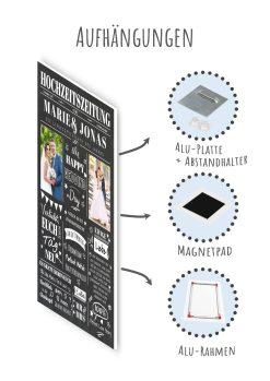 Meilensteintafel Chalkboard Geschenk Hochzeit Hochzeitszeitung Magazin Ehepaar Brautpaar Personalisiert Chalk10