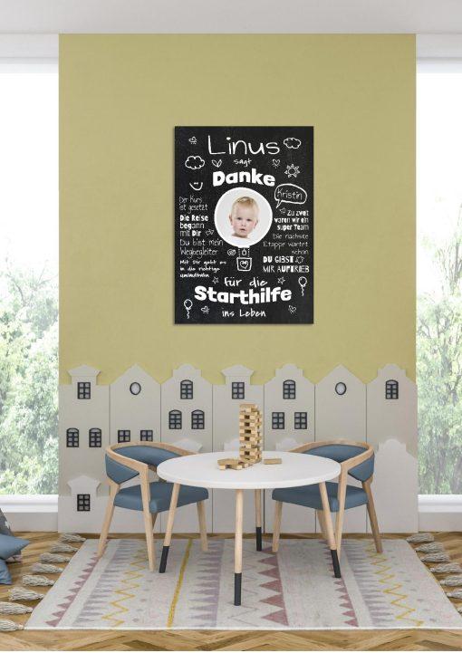 Meilensteintafel Chalkboard Geschenk Tagesmutter Abschiedsgeschenk Personalisiert Erzieherin Erzieher Personalisiert Junge Mädchen Ballon 04