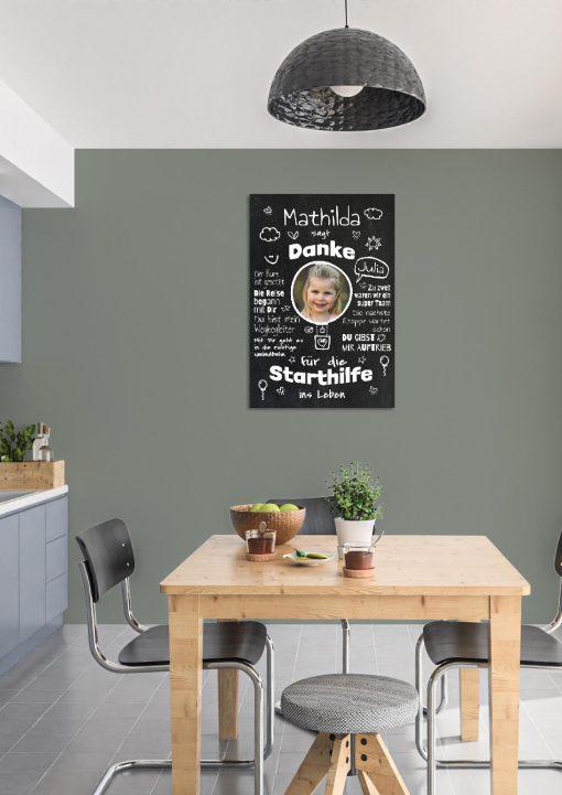 Meilensteintafel Chalkboard Geschenk Tagesmutter Abschiedsgeschenk Personalisiert Erzieherin Erzieher Personalisiert Junge Mädchen Ballon02