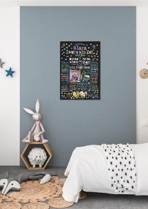 Meilensteintafel Chalkboard Geschenk Personalisiert Kita Kind Erzieher Tagesmutter Tageskind Personalisiert Junge Mädchen Bunte Erlebnisse01