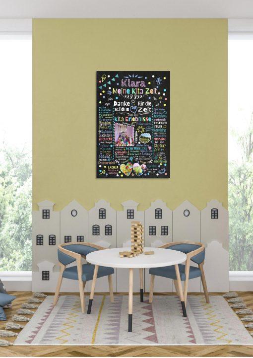 Meilensteintafel Chalkboard Geschenk Personalisiert Kita Kind Erzieher Tagesmutter Tageskind Personalisiert Junge Mädchen Bunte Erlebnisse04