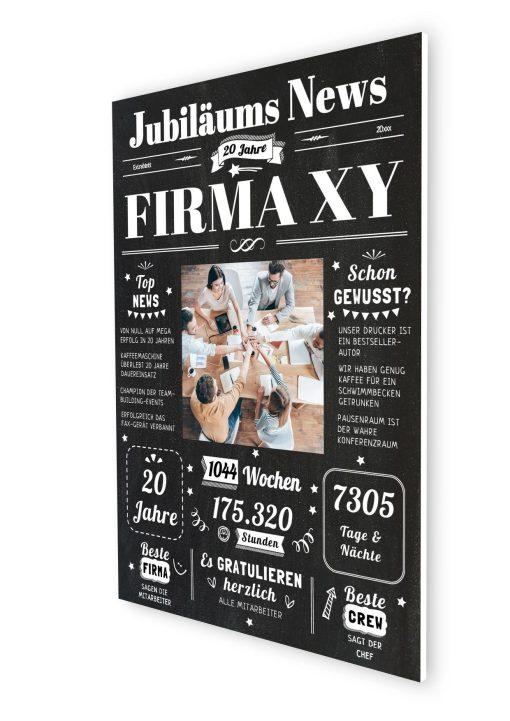 Meilensteintafel Chalkboard Jubiläum Geschenk Zeitung Personalisiert 20 Jähriges Firmenjubiläum Betriebsjubiläum 0 (9)