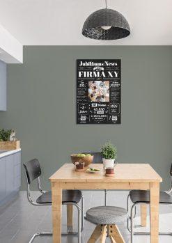 Meilensteintafel Chalkboard Jubiläum Geschenk Zeitung Personalisiert 5 Jähriges Firmenjubiläum Betriebsjubiläum02