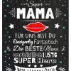 Meilensteintafel Chalkboard Super Mama Geschenk Beste Mum Muttertag Personalisiert Chalk