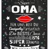 Meilensteintafel Chalkboard Super Oma Geschenk Beste Oma Muttertag Personalisiert Chalk