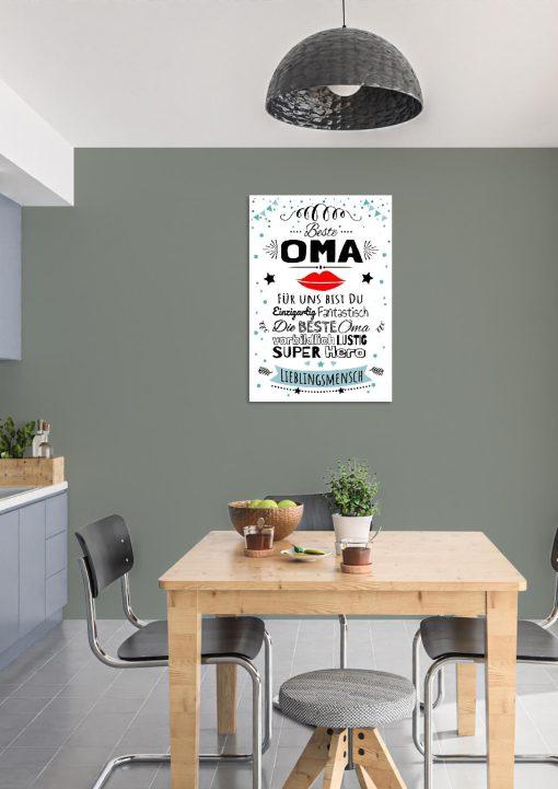 Meilensteintafel Chalkboard Super Oma Geschenk Beste Oma Muttertag Personalisiert02