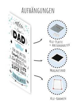 Meilensteintafel Chalkboard Super Papa Geschenk Beste Dad Vatertag Personalisiert10