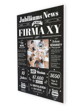 Meilensteintafel Jubiläums Zeitung Personalisiert 10 Jähriges Firmenjubiläum Betriebsjubiläum Jubiläum Geschenk07