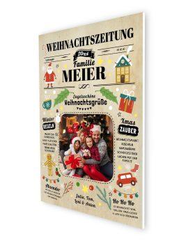 Meilensteintafel Weihnachtszeitung Personalisiert Geschenk Weihnachtskarte Selbst Gestalten Foto Gruß Brief Freunde Kollegen Familie 1 107