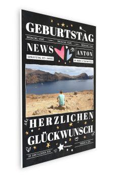 Meilensteintafel Chalkboard Geschenk 20. Geburtstag Personalisiert Mann Frau Geburtstagstafel News08