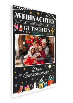 Meilensteintafel Chalkboard Geschenk Weihnachten Gutschein Vorlage Personalisiert Chalk Foto Mann Frau Kind08