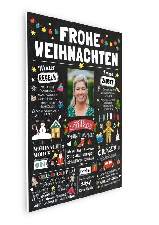 Meilensteintafel Chalkboard Geschenk Weihnachten Personalisiert Mann Frau Nikolaus Weihnachtszeit Weihnachtstafel08