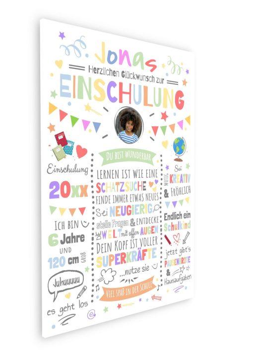 Meilensteintafel Chalkboard Geschenk Zur Einschulung Einschulungstafel Motivationstafel Schulanfang Personalisiert Junge Mädchen 408