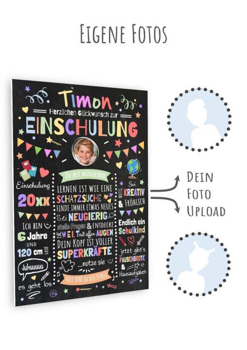 Meilensteintafel Chalkboard Geschenk Zur Einschulung Einschulungstafel Motivationstafel Schulanfang Personalisiert Junge Mädchen Kreide (10)