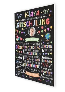 Meilensteintafel Chalkboard Geschenk Zur Einschulung Einschulungstafel Motivationstafel Schulanfang Personalisiert Junge Mädchen Kreide (6)