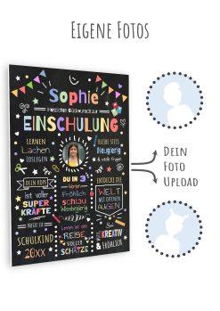 Meilensteintafel Chalkboard Geschenk Zur Einschulung Einschulungstafel Schulanfang Personalisiert Junge Mädchen Affirmation Motivation 0 (15)