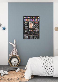 Meilensteintafel Chalkboard Geschenk Zur Einschulung Einschulungstafel Schulanfang Personalisiert Junge Mädchen Schulspaß 01