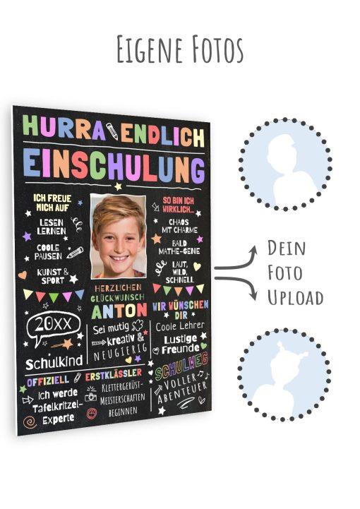 Meilensteintafel Chalkboard Geschenk Zur Einschulung Einschulungstafel Schulanfang Personalisiert Junge Mädchen Schulspaß 411